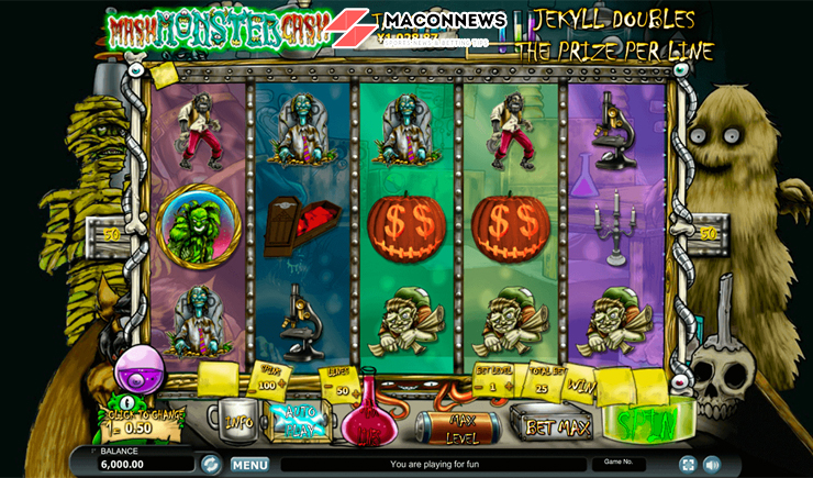 Hướng dẫn cách chơi Monster Mash Cash Slot